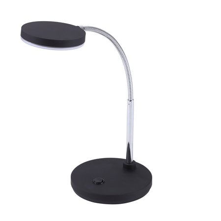 BOSTITCH Metal Gooseneck LED Desk Lamp VLED1800BK